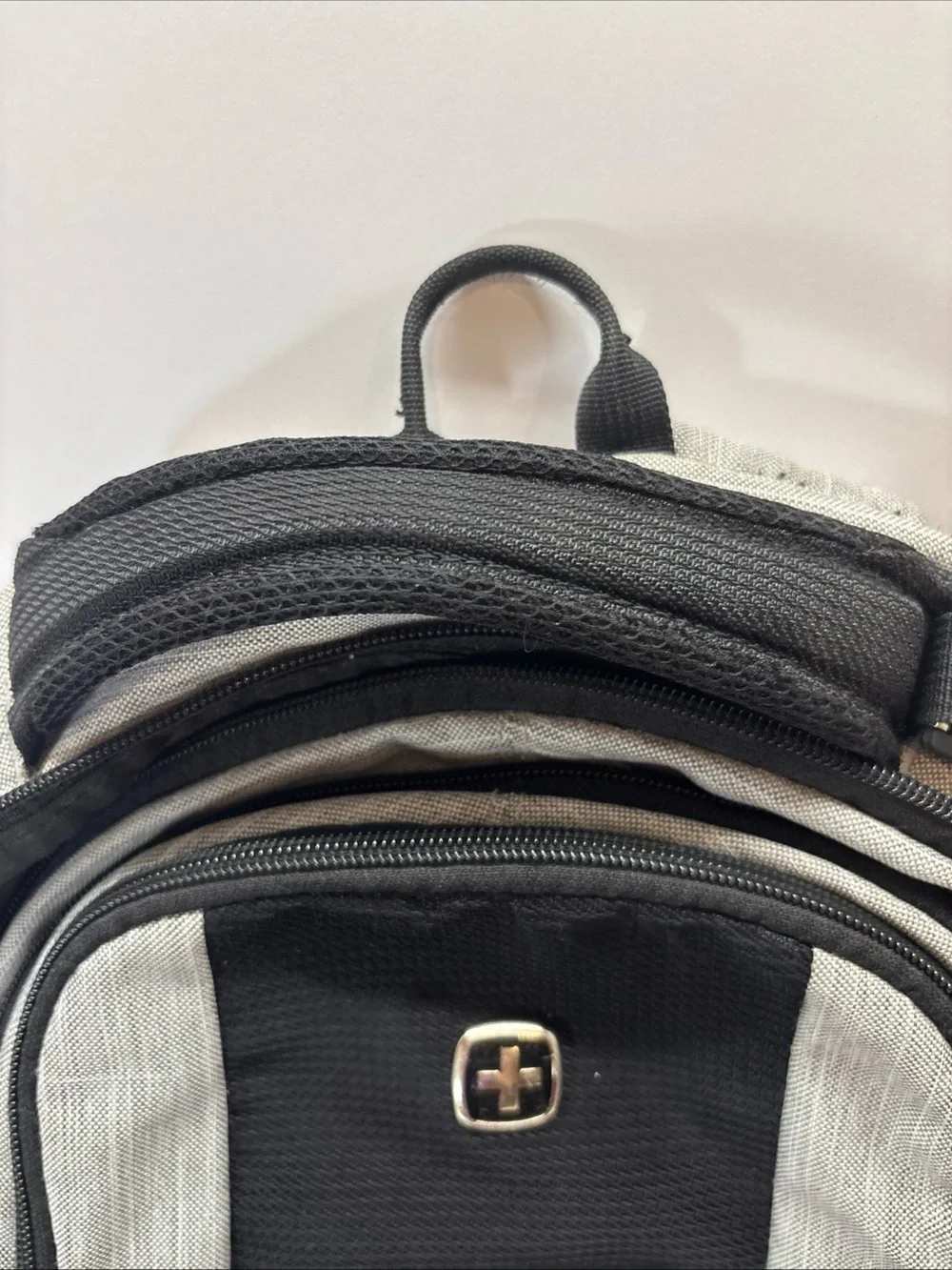 SwissGear Gray and Black unisex Backpack - Tech-Friendly Travel or School